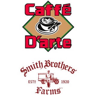 Caffe Darte Smith Brothers Farms Logo Lockup